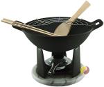 Mini-Wok mit Rechaud und Brenner