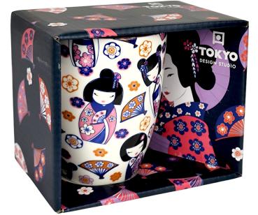 Henkelbecher ‚Maiko‘ in Geschenkbox