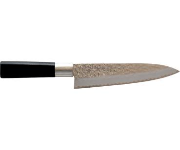 Japanisches Gyuto-Messer, gehämmert