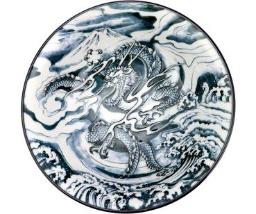 Ramen Bowl, Dragon - schwarz