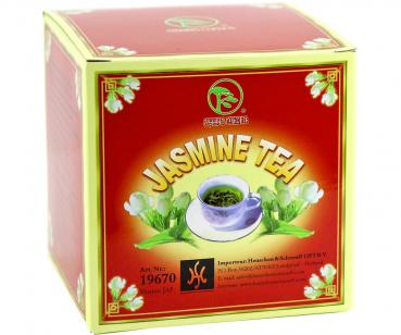 Jasmin-Tee mit Blüten