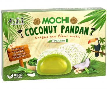 Kokos-Pandan Mochi