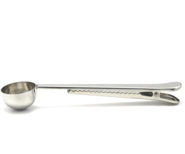 Portionierlöffel mit Verschlussclip