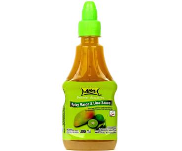 Scharfe Mango-Limetten-Sauce