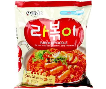 Rabokki Nudeln, Paldo