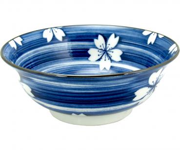 Ramen Bowl, Blue Flora