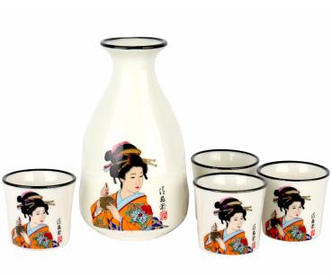 Sake-Set 'Geisha'