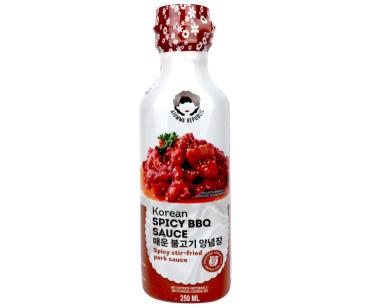 Koreanische Spicy BBQ-Sauce (scharfe Grill- und Bratensauce)