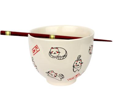 Soba-Schüssel „Happy Cat“