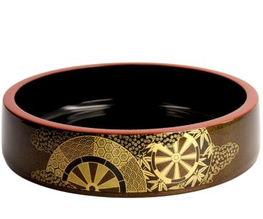 Sushi-Oke mit japanischen Motiven