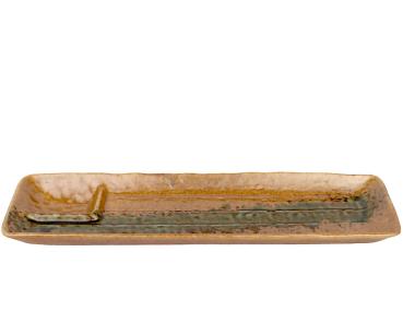 Sushi-Servierteller mit Saucenfach
