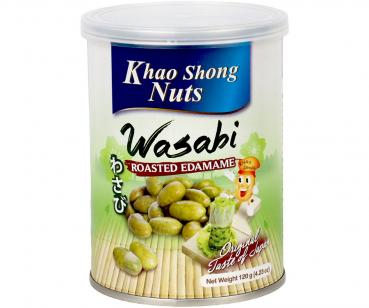 Edamame mit Wasabi