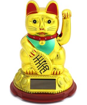 Maneki Neko "Shohuku" mit Solarantrieb