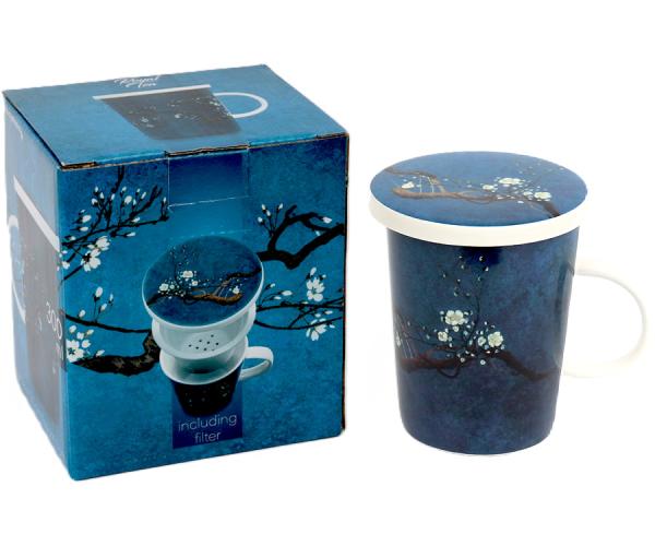 Teebecher mit Filter 'Magnolia' Teebecher mit Filter 'Magnolia'