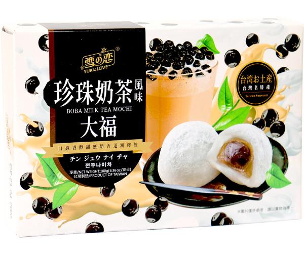 Mochi mit Perlen-Milchtee Geschmack Mochi mit Perlen-Milchtee Geschmack