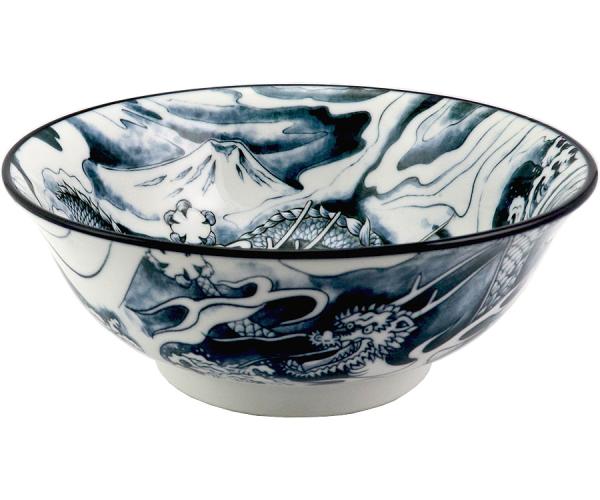 Ramen Bowl, Dragon - schwarz