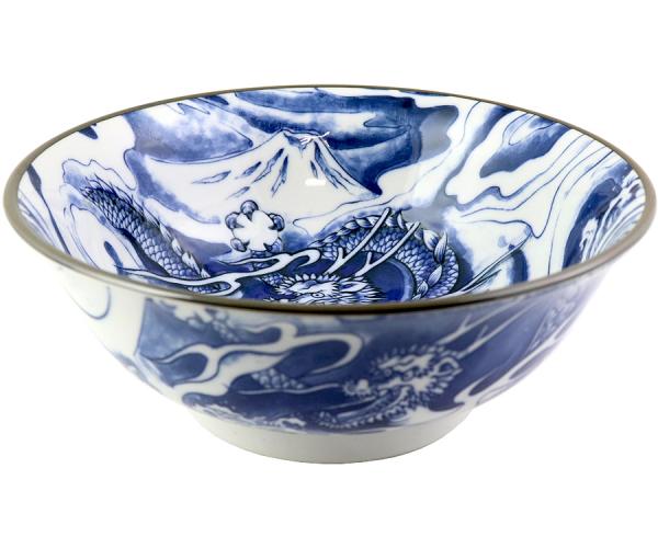 Ramen Bowl, Dragon - blau