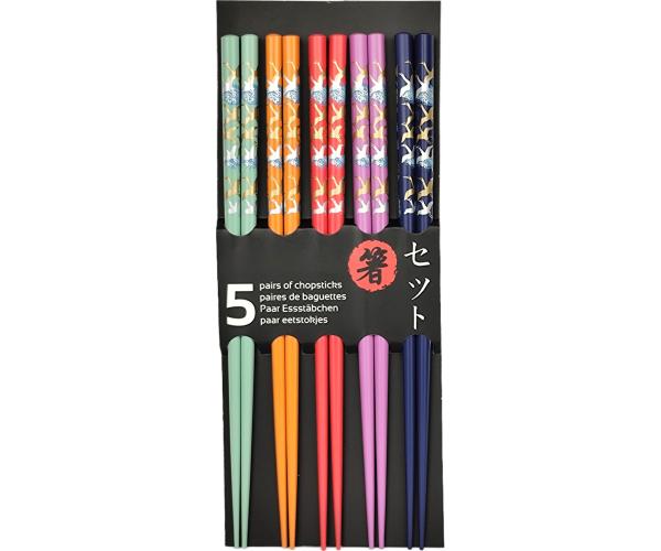 Essstäbchen-Set 'Kranich'