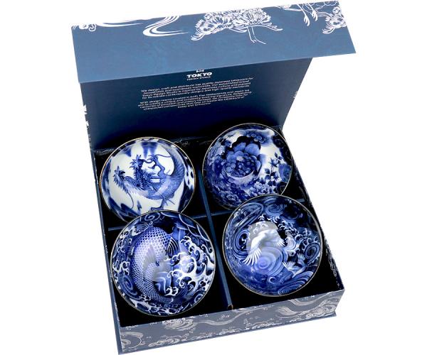 Japanisches Bowl-Set in Geschenkbox