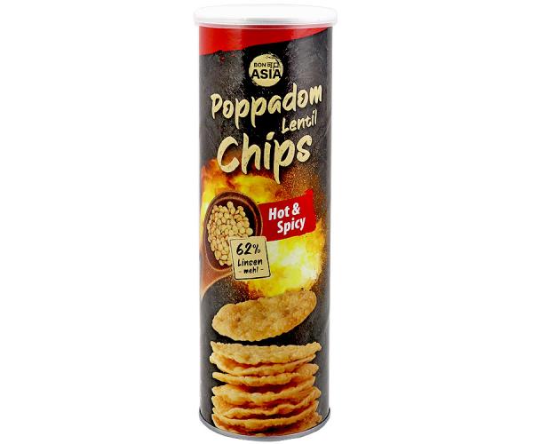 Papadam Chips, Hot & Spicy