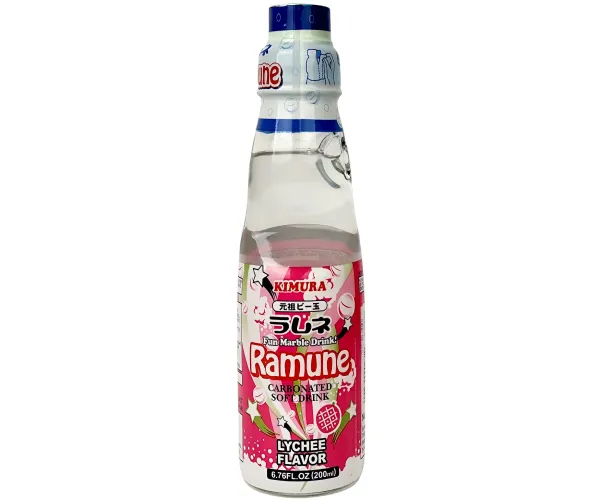 Lychee-Ramune (Japanische Limonade)