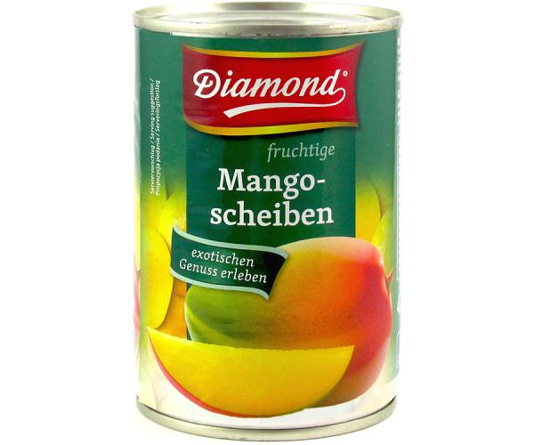Mango-Scheiben, Diamond Mango-Scheiben, Diamond