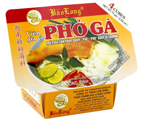 Bouillonwürfel für "PHò Gà" Suppe Bouillonwürfel für "PHò Gà" Suppe