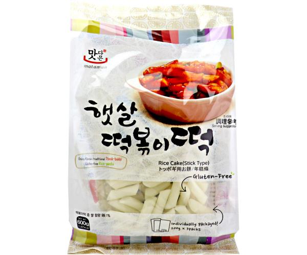 Reiskuchen für Tteokbokki Reiskuchen für Tteokbokki