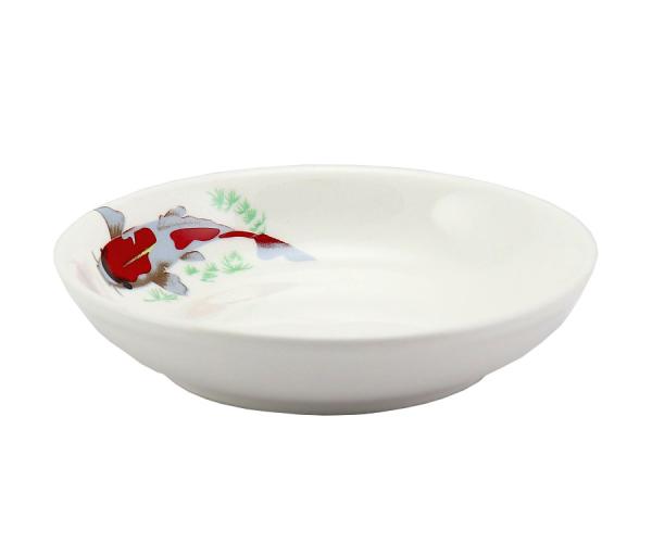 Saucenschale, roter Koi