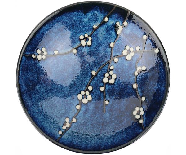 Innenseite - Schale, blau Sakura, Japan Innenseite - Schale, blau Sakura, Japan