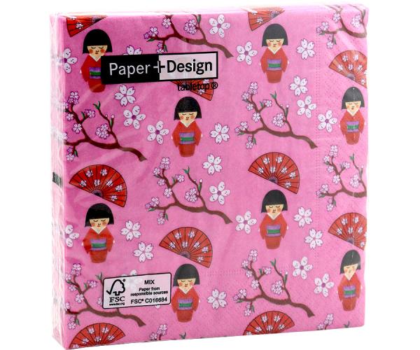 Motiv-Servietten "Little Geisha"