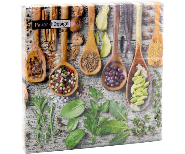 Motiv-Servietten "Spices & Herbs"