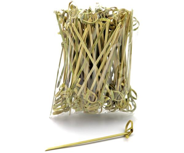 Bambusspieße mit Knoten, 100 St. Bambusspieße mit Knoten, 100 St.