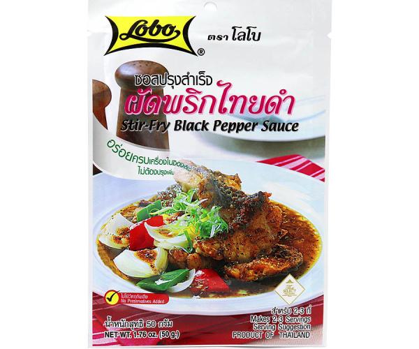 Schwarzer-Pfeffer Woksauce Schwarzer-Pfeffer Woksauce