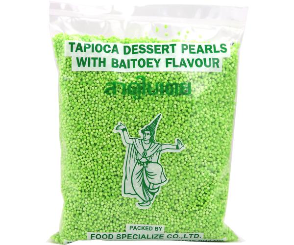 Tapioka Perlen mit Pandan Tapioka Perlen mit Pandan