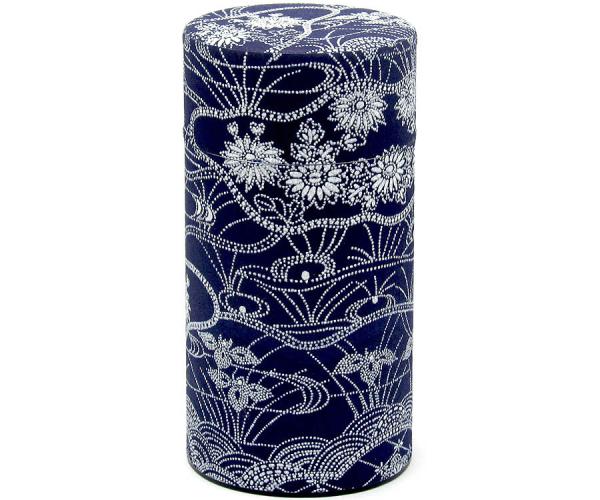 Blaue Teedose Blaue Teedose