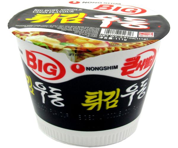 Instant Udon-Nudeln, Nong Shim - Big Bowl Instant Udon-Nudeln, Nong Shim - Big Bowl