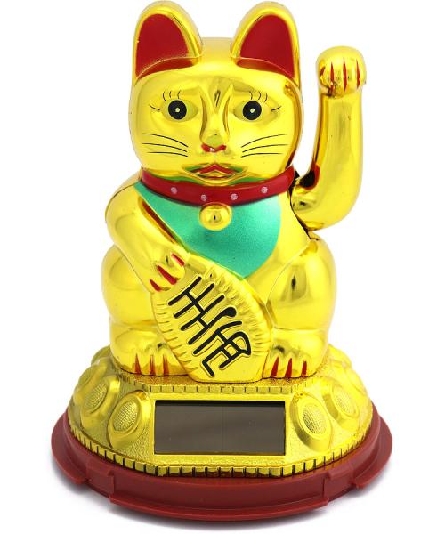 Solar-Maneki Neko Shohuku - Für ununterbrochenes Glück